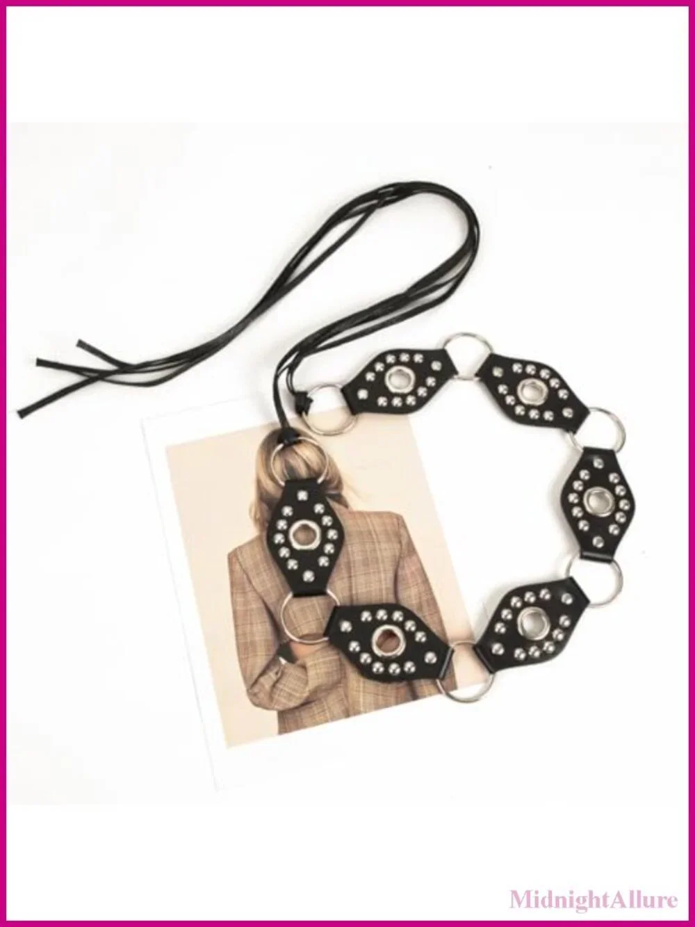 Hand Woven Wax Rope Braid Waist Belt Bohemian Style